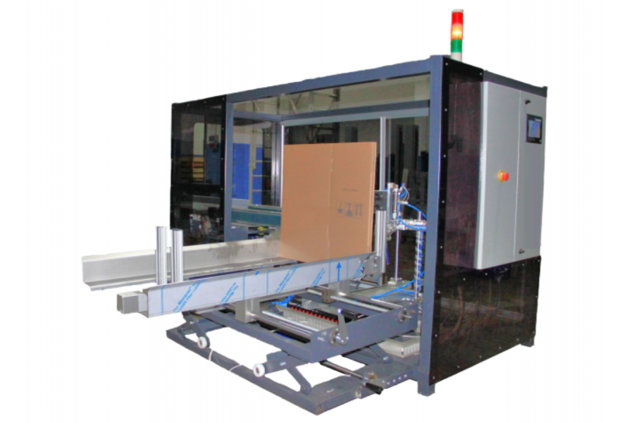 Otomatik Koli Açma Ve Koli Hazırlama Makinesi